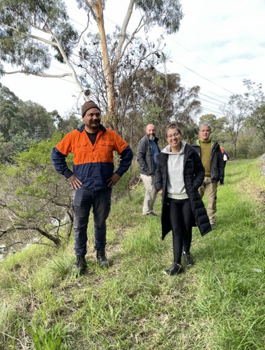 Birrarung Rangers site visit BB June 2026